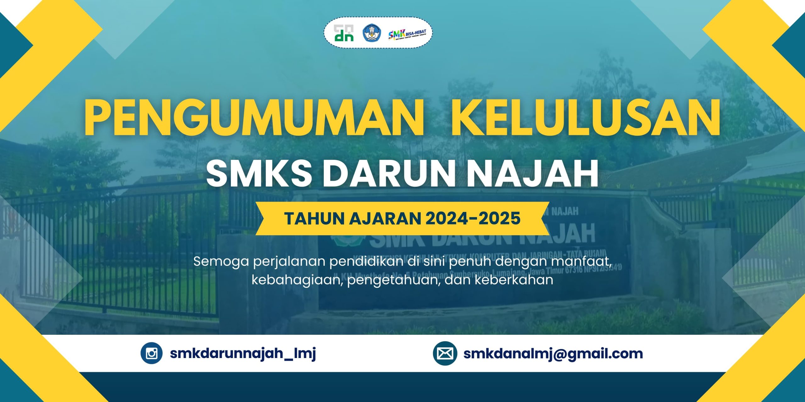 Info Pengumuman Kelulusan Peserta Didik Kelas XII Tahun Pelajaran 2024/2025